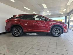 2018 Lexus RX 450h F Sport GYL25R 4X4 On Demand Vermillion