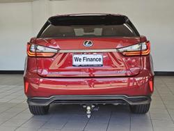 2018 Lexus RX 450h F Sport GYL25R 4X4 On Demand Vermillion