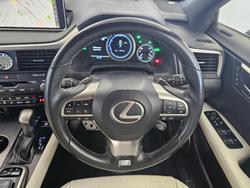 2018 Lexus RX 450h F Sport GYL25R 4X4 On Demand Vermillion