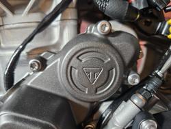 2025 Triumph TF 250-X Off Road White