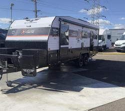 2025 JB Caravans Dirt Road Extreme 23'6 Rear Club Lounge