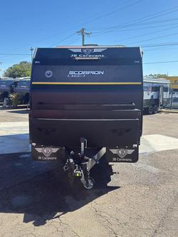 2025 JB Caravans Scorpion Sting 20'6 Rear Door Cafe
