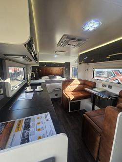 2025 JB Caravans Scorpion Sting 20'6 Rear Door Cafe