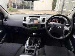 2015 Toyota Hilux SR5 KUN26R MY14 4X4 Dual Range Silver Sky