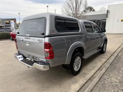 2015 Toyota Hilux SR5 KUN26R MY14 4X4 Dual Range Silver Sky