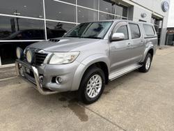 2015 Toyota Hilux SR5 KUN26R MY14 4X4 Dual Range Silver Sky