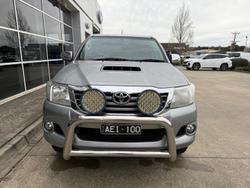 2015 Toyota Hilux SR5 KUN26R MY14 4X4 Dual Range Silver Sky