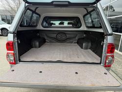 2015 Toyota Hilux SR5 KUN26R MY14 4X4 Dual Range Silver Sky