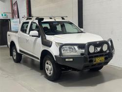 2016 Holden Colorado LS RG MY16 4X4 Dual Range Summit White