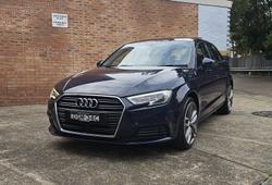 2017 Audi A3 8V MY18 Ara Blue