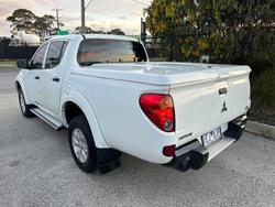 2015 Mitsubishi Triton GLX MN MY15 4X4 Dual Range White