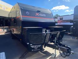 JB Caravans 22' Dirt Road Xtreme Corner Shower