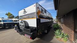 2025 JB Caravans 21'6 Scorpion Sting Air Rear Door