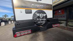 2025 JB Caravans 21'6 Scorpion Sting Air Rear Door Save $16,810 Was $168,100
