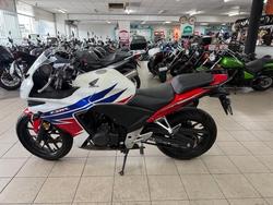 2013 Honda CBR500R CBR White