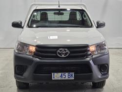 2019 Toyota Hilux Workmate TGN121R 4x2 Glacier White