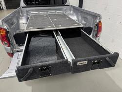 2010 Mitsubishi Triton GLX-R MN MY10 4X4 Dual Range Cool Silver
