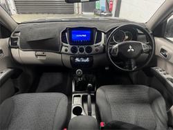 2010 Mitsubishi Triton GLX-R MN MY10 4X4 Dual Range Cool Silver