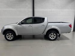 2010 Mitsubishi Triton GLX-R MN MY10 4X4 Dual Range Cool Silver