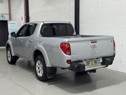 2010 Mitsubishi Triton GLX-R MN MY10 4X4 Dual Range Cool Silver