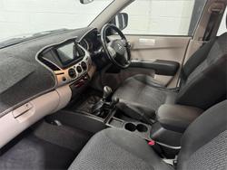 2010 Mitsubishi Triton GLX-R MN MY10 4X4 Dual Range Cool Silver