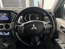 2010 Mitsubishi Triton GLX-R MN MY10 4X4 Dual Range Cool Silver