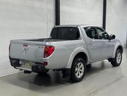 2010 Mitsubishi Triton GLX-R MN MY10 4X4 Dual Range Cool Silver