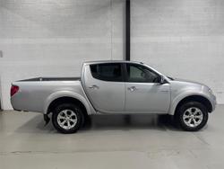 2010 Mitsubishi Triton GLX-R MN MY10 4X4 Dual Range Cool Silver