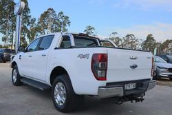 2018 Ford Ranger XLT PX MkII MY18 4X4 Dual Range Frozen White