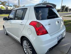 2009 Suzuki Swift Sport RS416 White Pearl