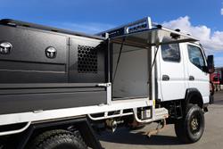 2023 Fuso Canter 4X4 Silver Crew Cab with Alloy Tray Silver