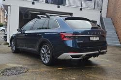 2020 SKODA Superb 200TSI Scout NP MY21 4X4 Constant Lava Blue