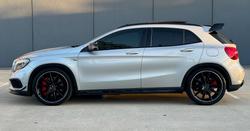 2017 Mercedes-Benz GLA-Class GLA45 AMG X156 Four Wheel Drive Mountain Grey