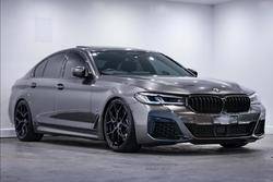 2020 BMW 5 Series M550i xDrive G30 LCI Four Wheel Drive BLACK