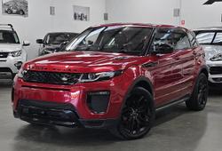 2016 Land Rover Range Rover Evoque Si4 HSE Dynamic L538 MY16.5 4X4 On Demand Firenze Red