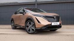 2025 Nissan Ariya Evolve FE0 MY25 Four Wheel Drive Akatsuki Copper/Black Roof