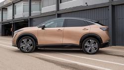 2025 Nissan Ariya Evolve FE0 MY25 Four Wheel Drive Akatsuki Copper/Black Roof