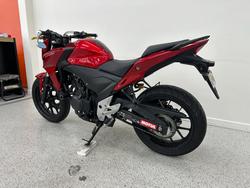2014 Honda CB500F Red