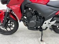 2014 Honda CB500F Red