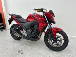 2014 Honda CB500F Red