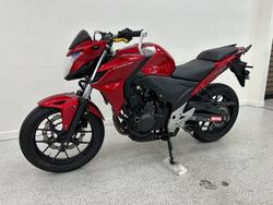 2014 Honda CB500F Red