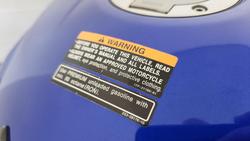 2016 Yamaha YZF-R6 R6 Blue