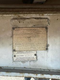 Maxitrans Refrigerated A Trailer