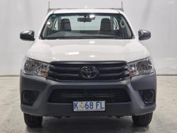 2022 Toyota Hilux Workmate TGN121R 4x2 Glacier White