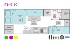 2025 Essential Caravans Ranger F1-2 19'