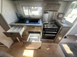 2023 JB Caravans Dirt Road Xtreme 19'6 Front Door