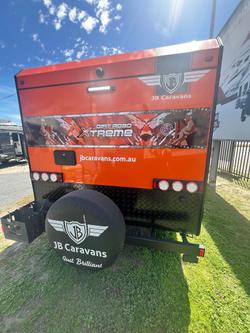 2023 JB Caravans Dirt Road Xtreme 19'6 Front Door