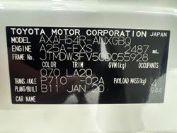 2020 Toyota RAV4 Cruiser AXAH54R 4X4 On Demand Crystal Pearl