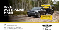 2025 JB Caravans Gator X 17'10 Front Door