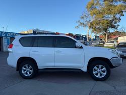 2010 Toyota Landcruiser Prado GXL KDJ150R 4X4 Constant White